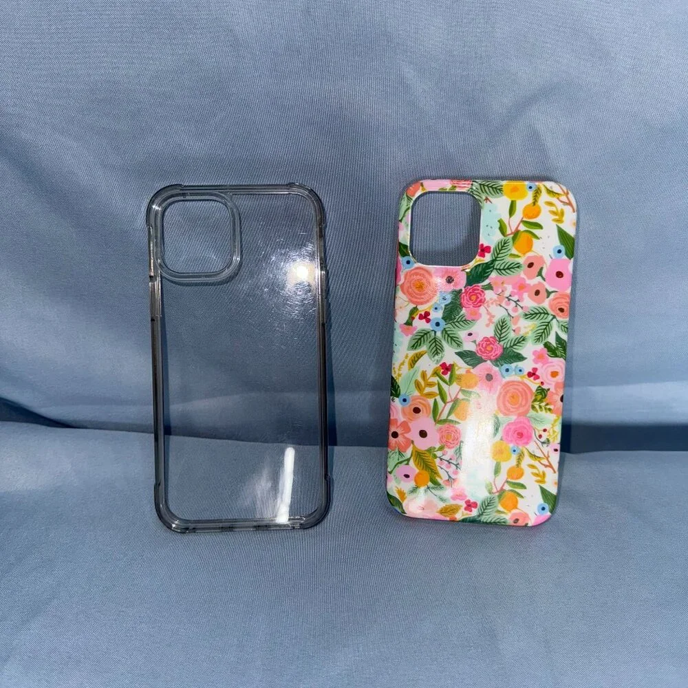 HABITU PHONE PURSE WITHN CARD POCKETS & 2 PHONE CASES - IPHONE 12PRO